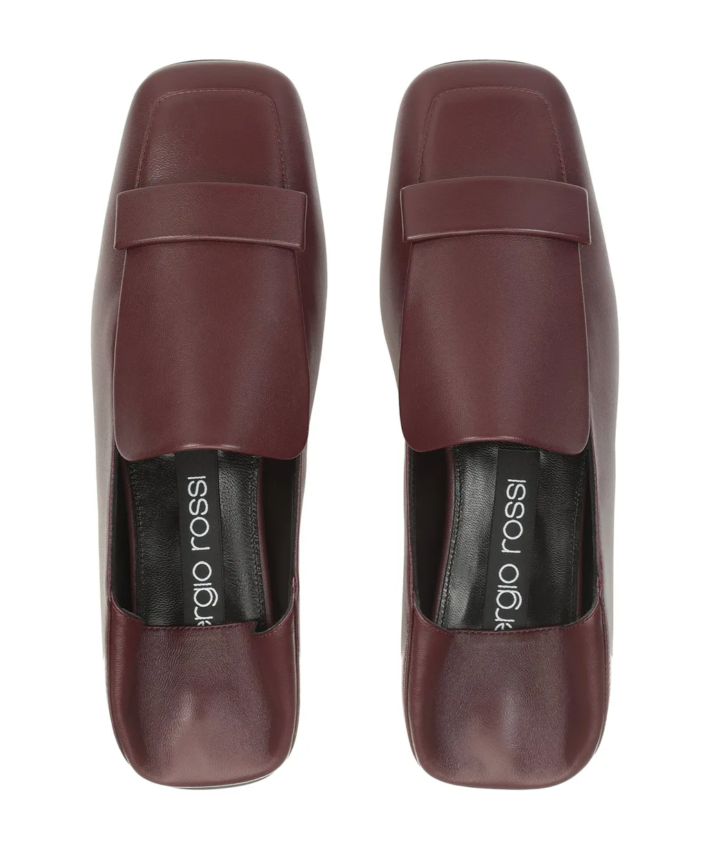 Square Head Loafer Shoes