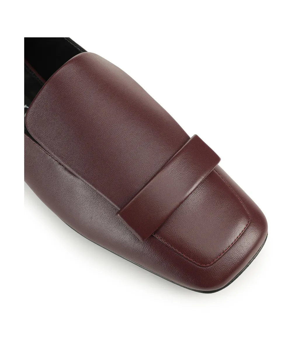 Square Head Loafer Shoes