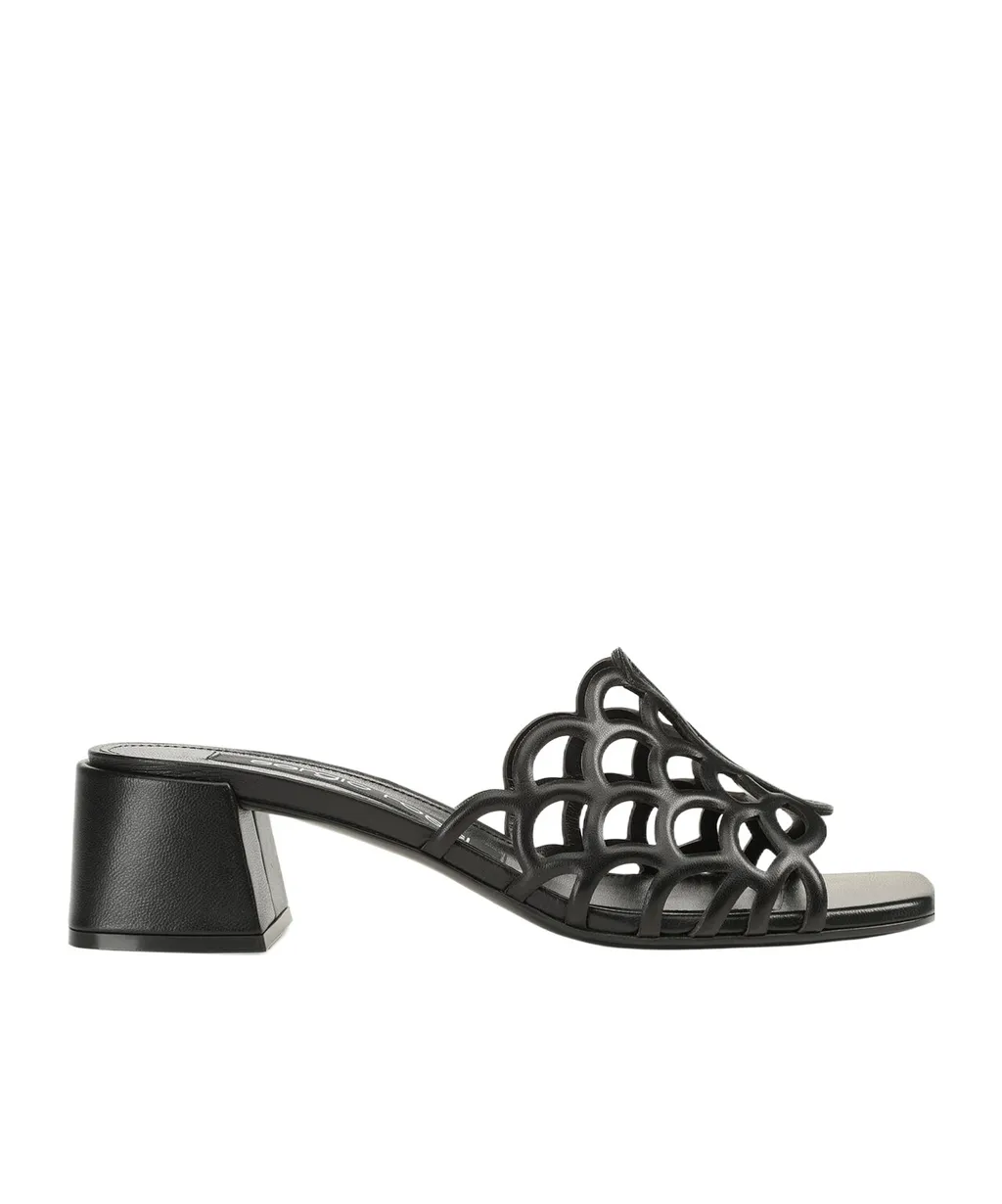 High Heeled Sandals With Thick Heels