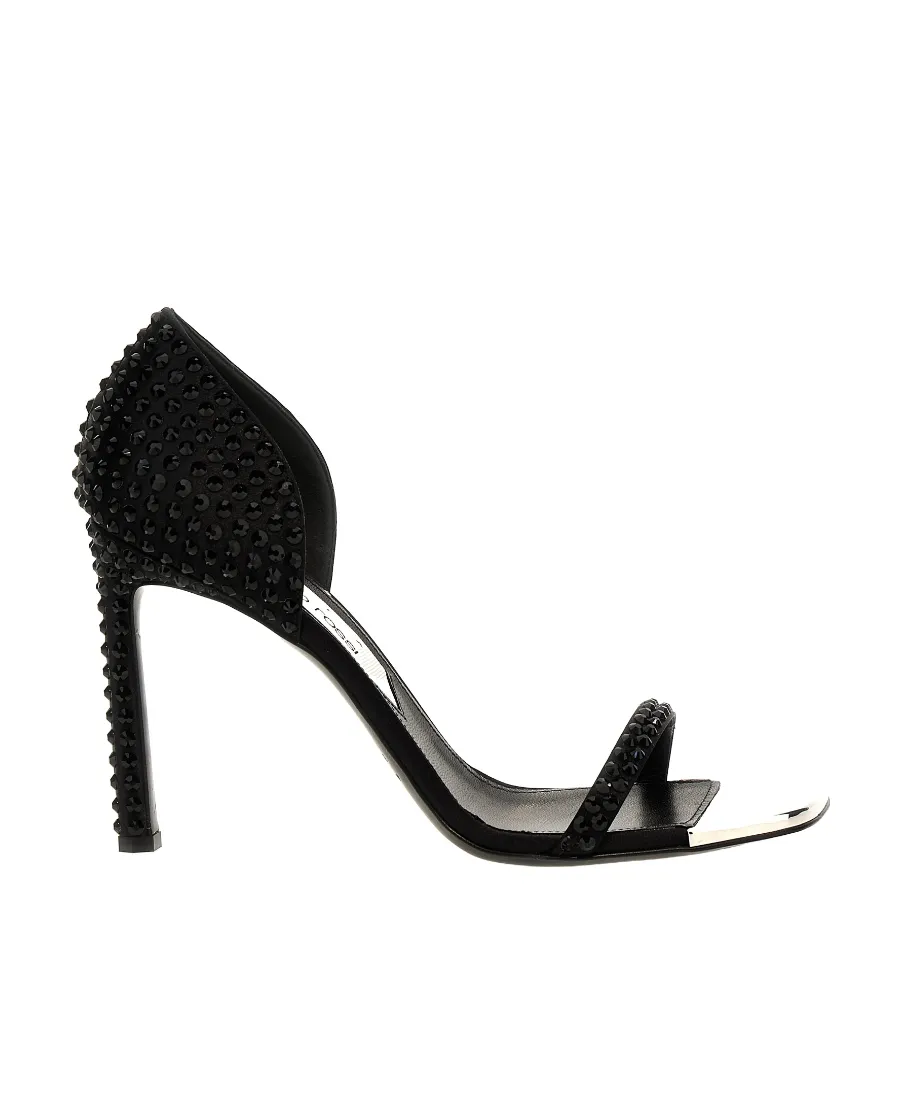 X Area Dagger Embellished Sandals