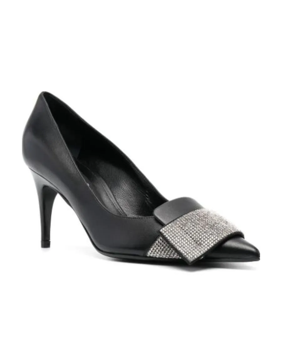 Crystal Decorated High Heels