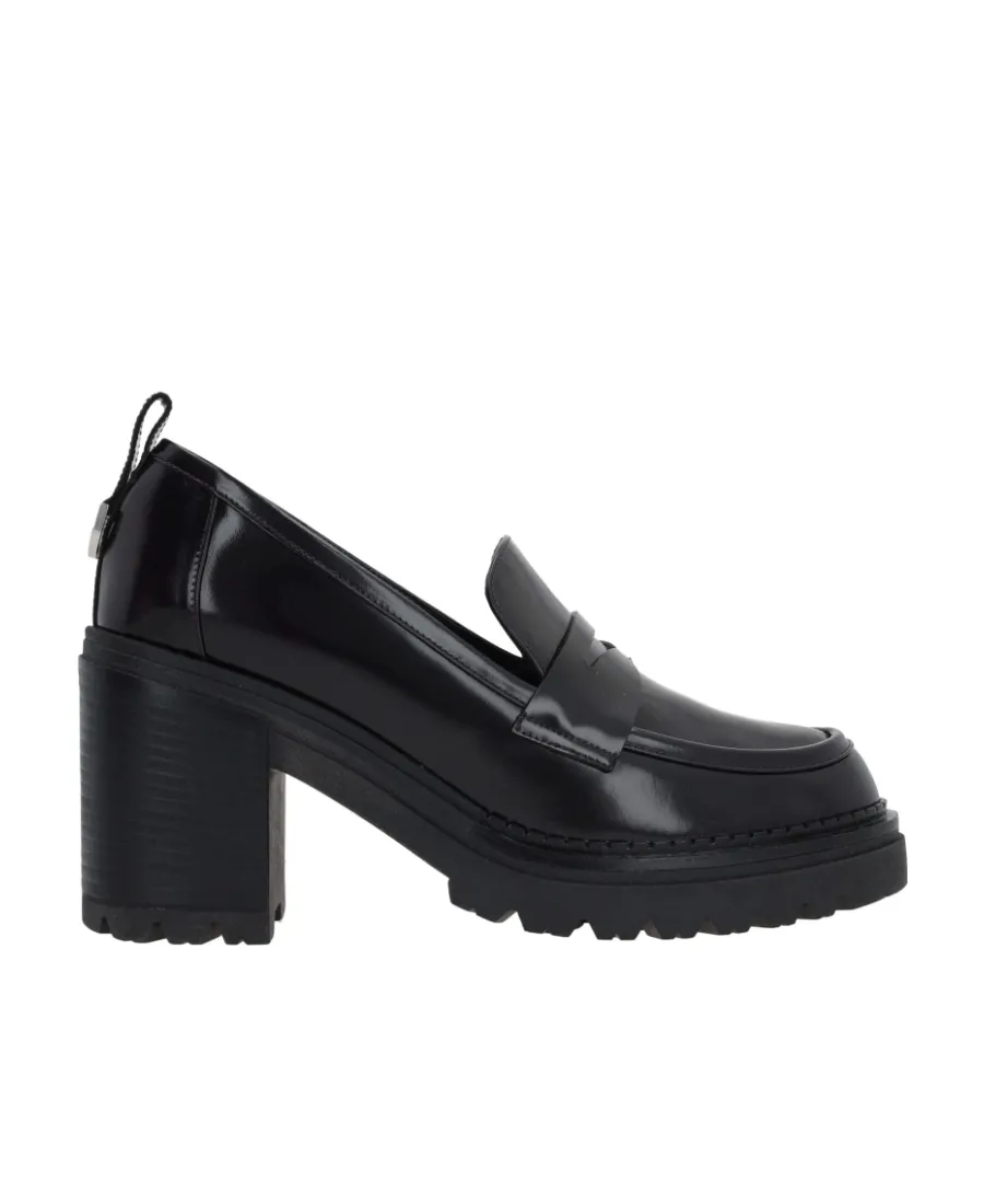 Joan 90Mm Leather Loafers