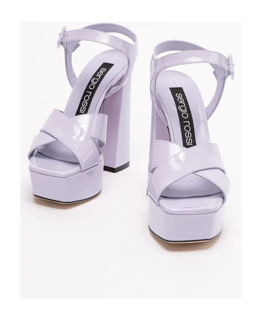 Logo High-Heeled Sandals