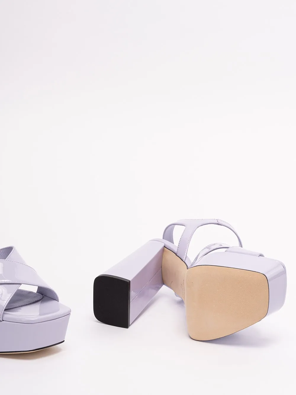 Logo High-Heeled Sandals