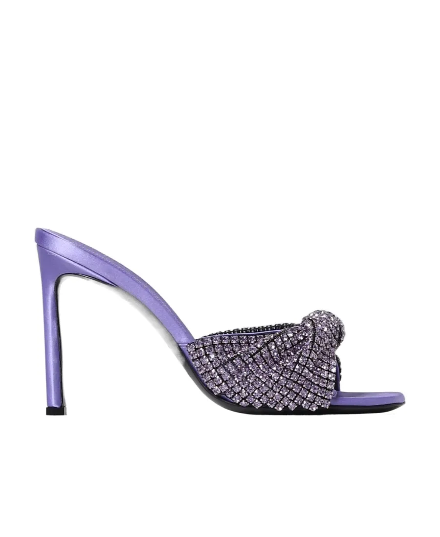 Embellished Slip-On Mules