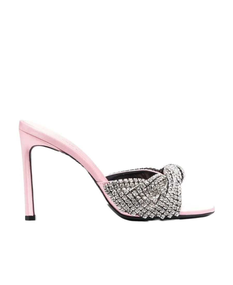High-Heeled Muller Shoes