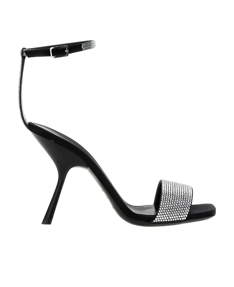 Logo High-Heeled Sandals
