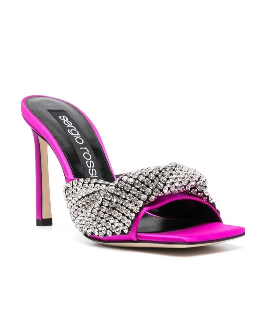 Logo High-Heeled Sandals