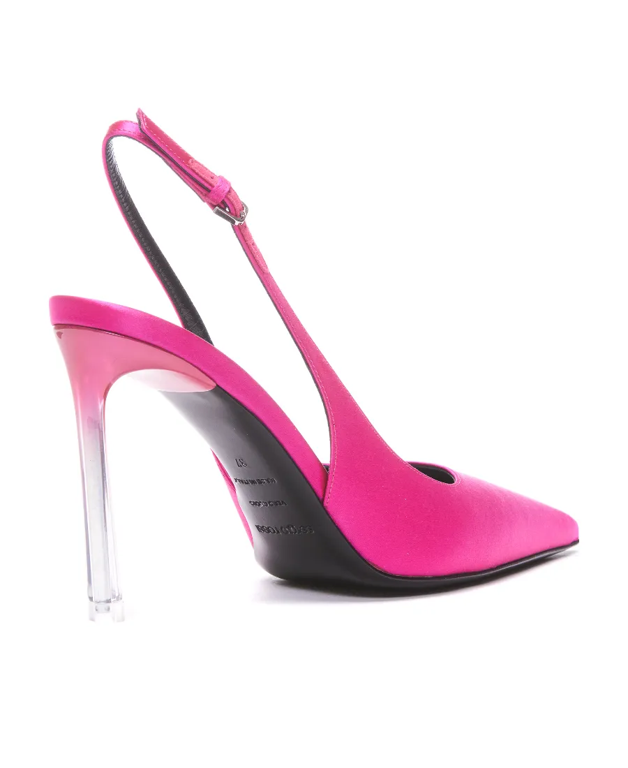 Pointed Toe Slingback Pumps