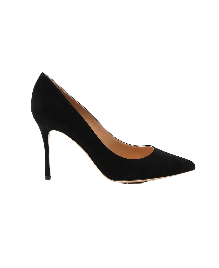 Godiva 90Mm Suede Pumps