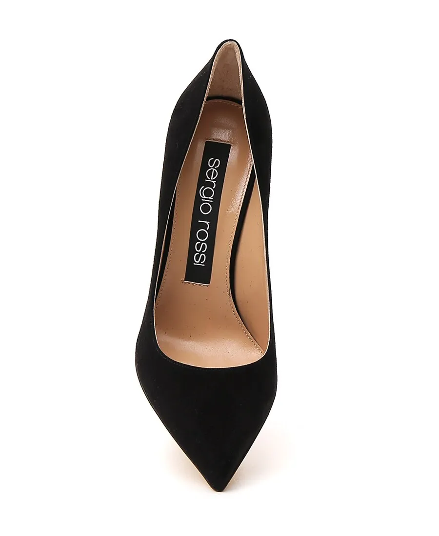 Godiva 90Mm Suede Pumps