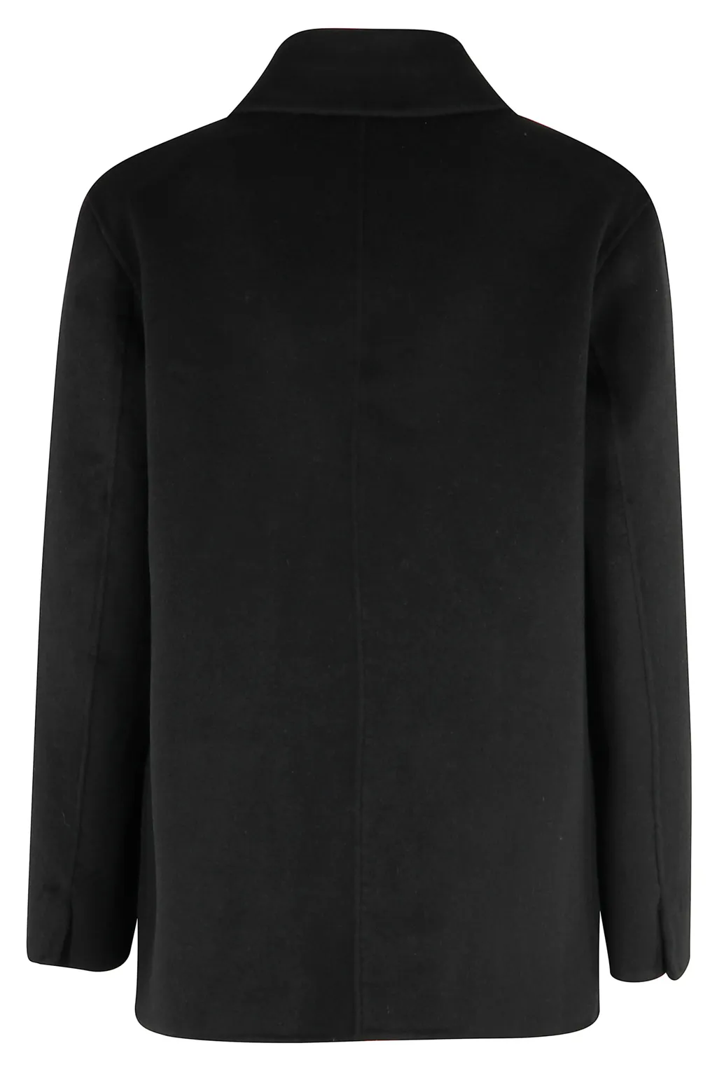 Double-Breasted Wool Coat