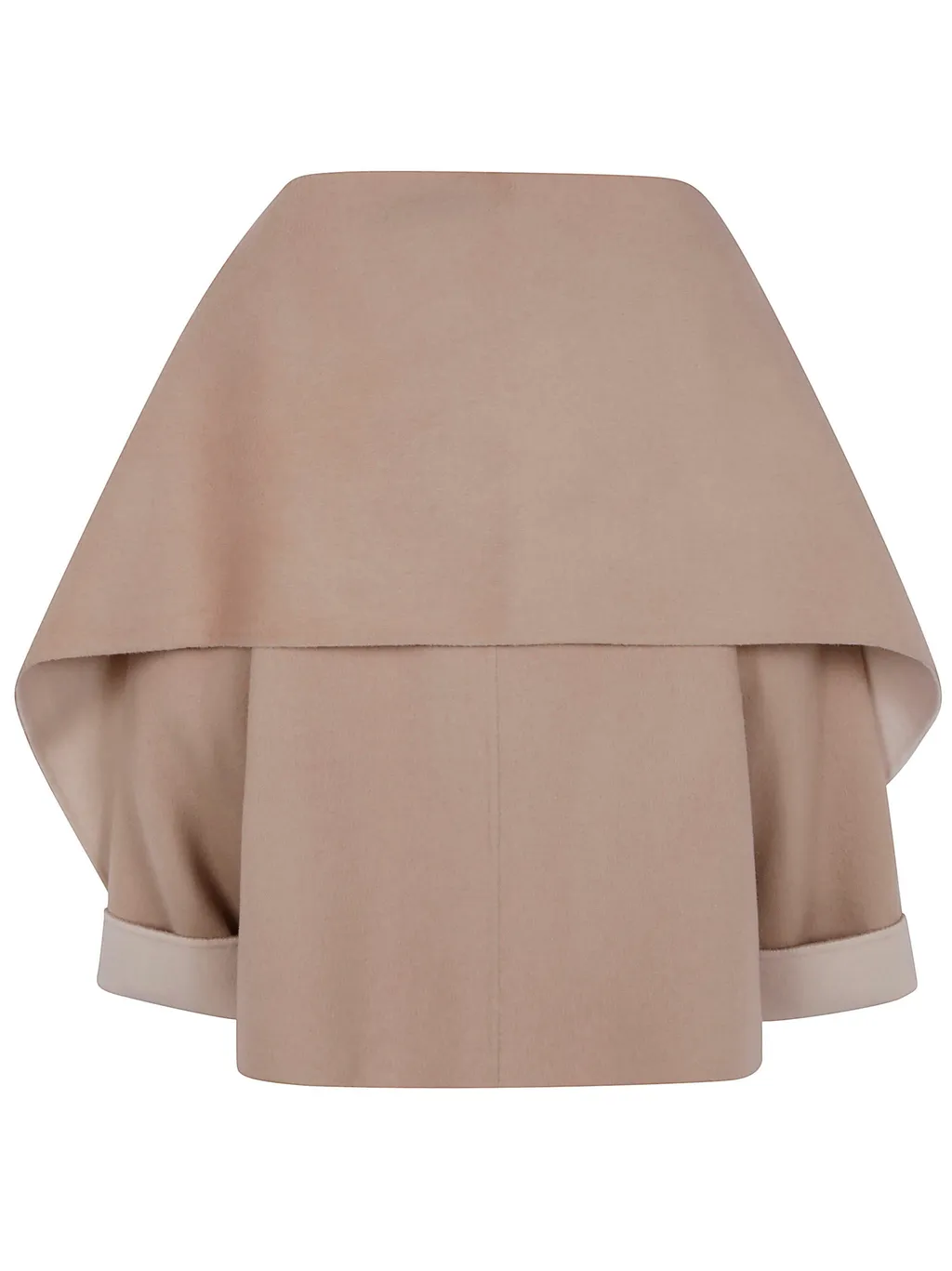 Patch-Pocket Wool Coat