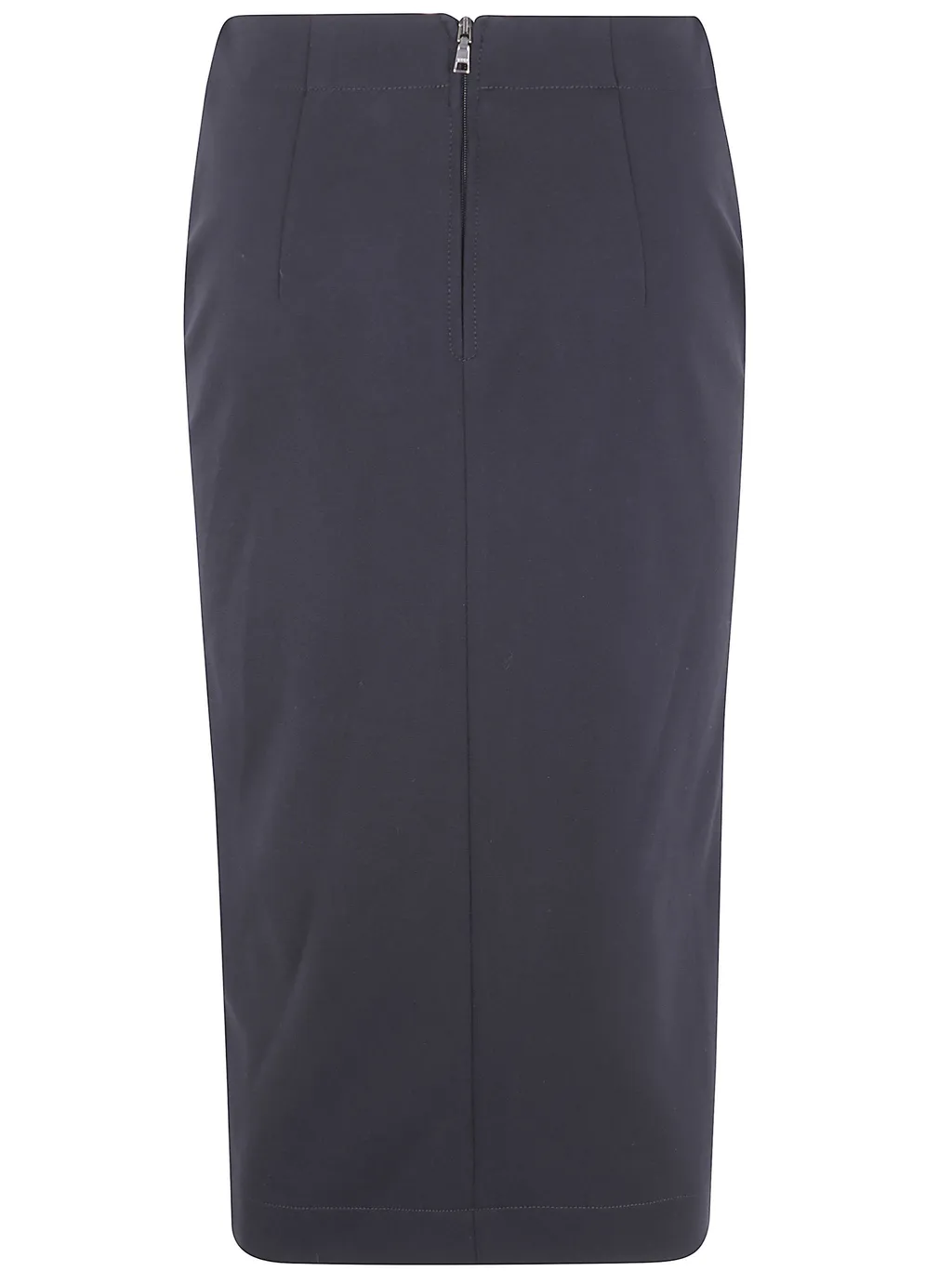 Zip-Detail Mini Skirt