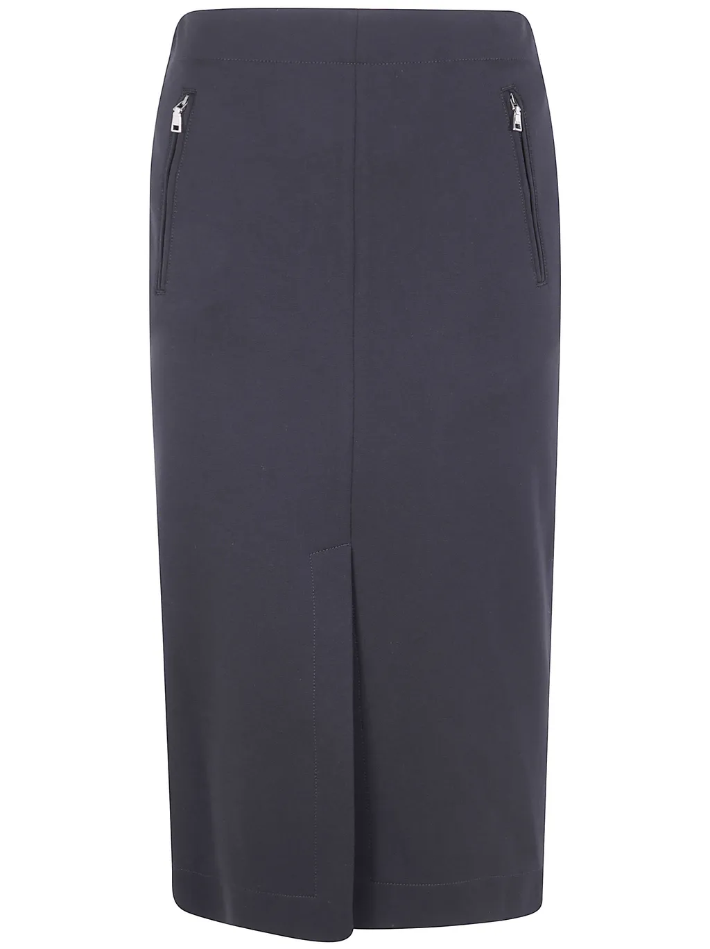 Zip-Detail Mini Skirt