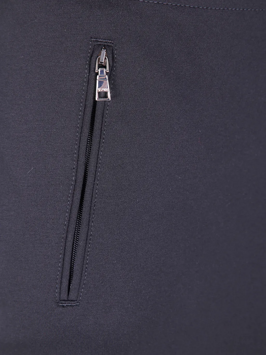 Zip-Detail Mini Skirt