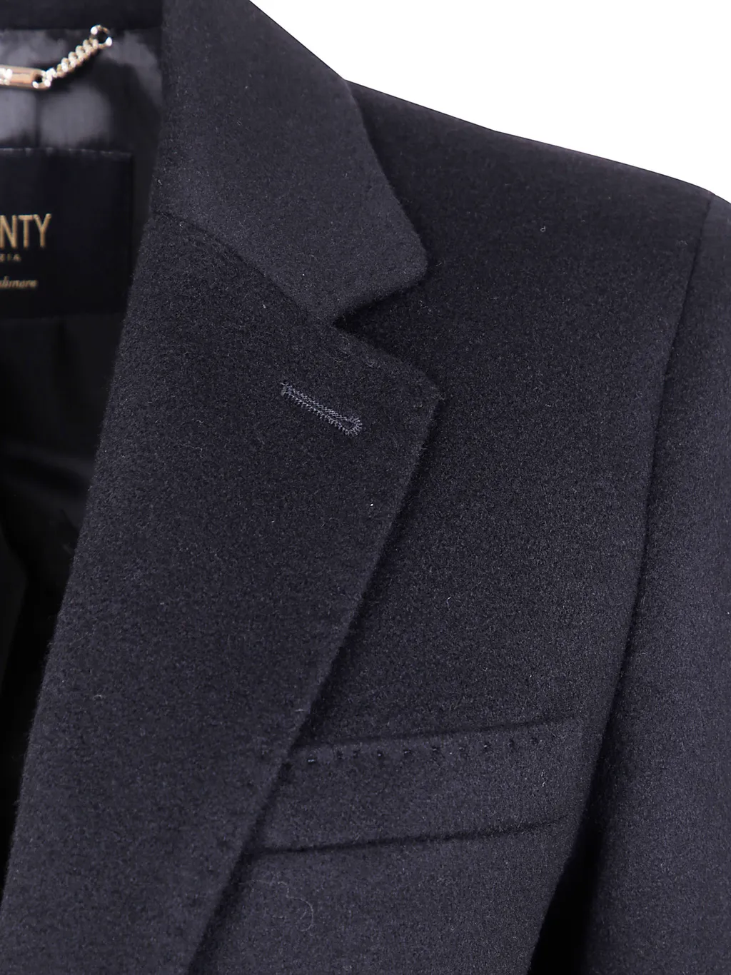 Notched-Lapel Coat