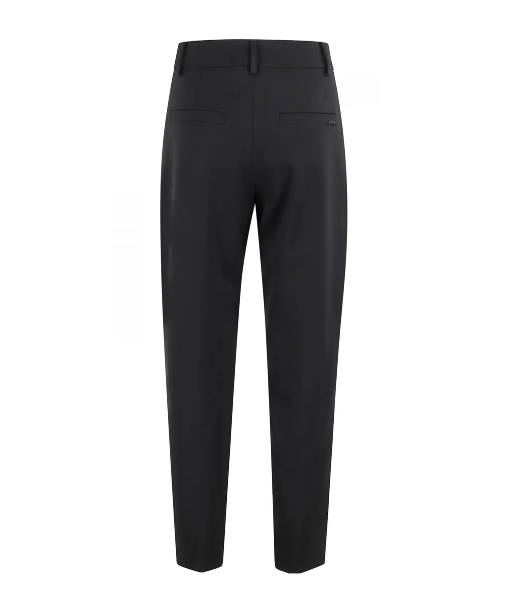 Four-Pocket Straight-Leg Casual Pants