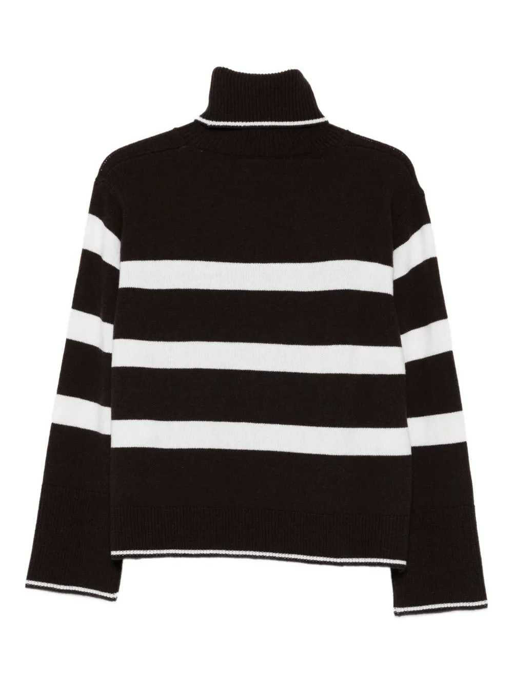 Striped Turtleneck Sweater