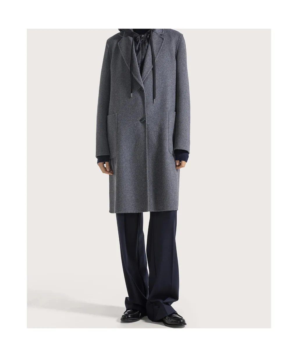 Double-Faced Hooded Coat