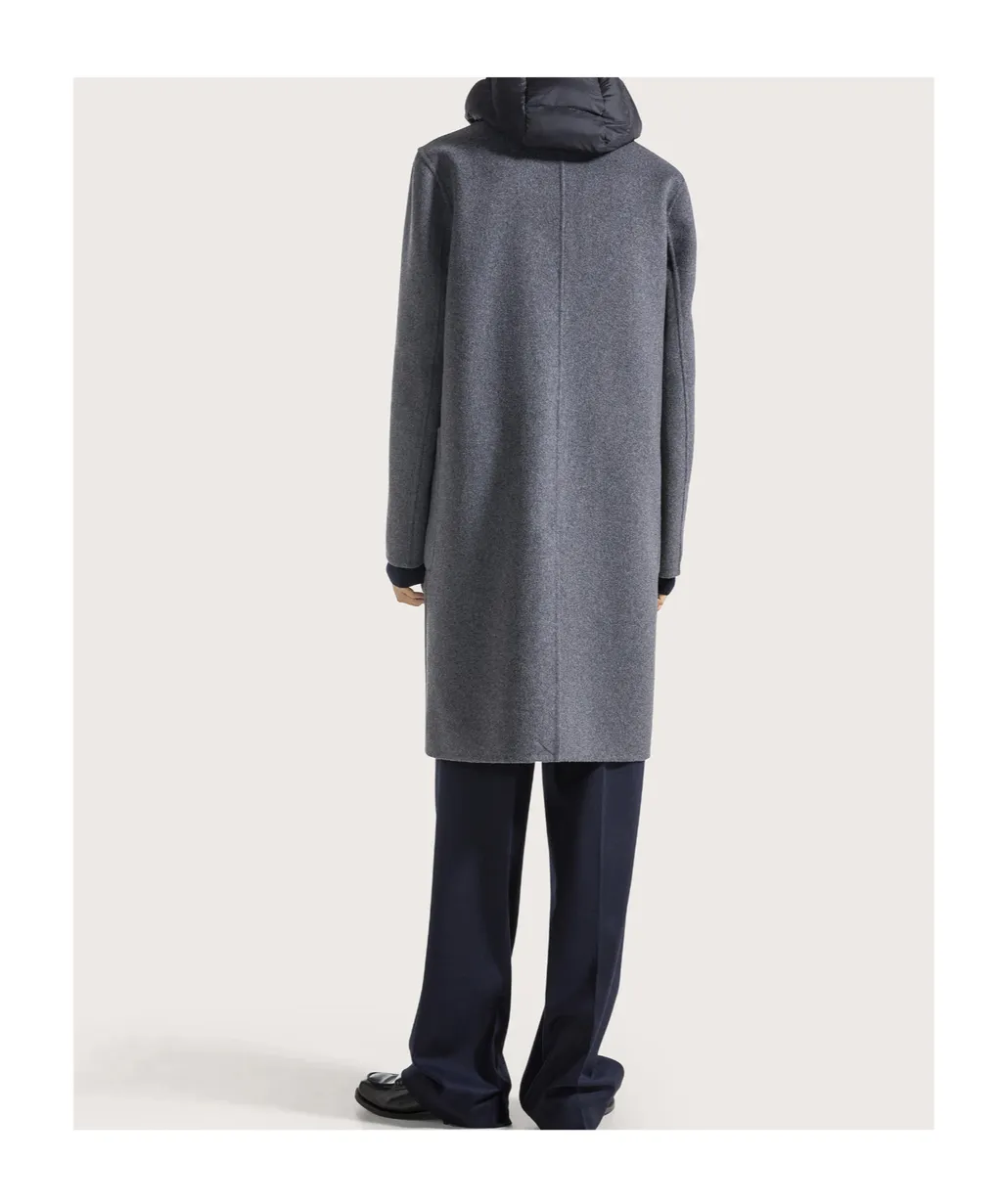 Double-Faced Hooded Coat