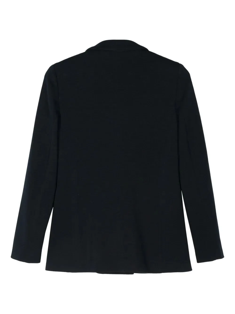 Double-Breasted Knitted Blazer