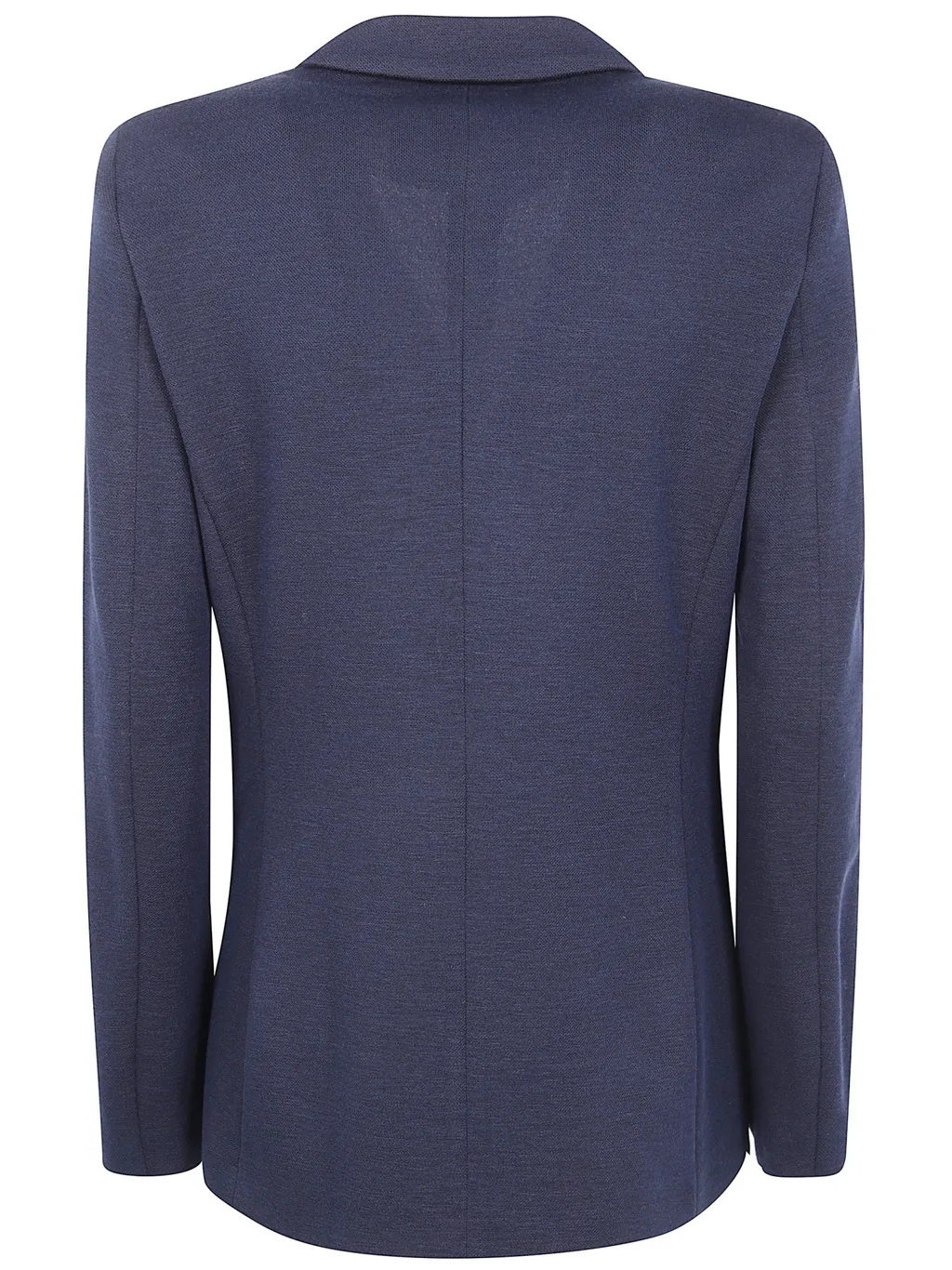 Double-Breasted Knitted Blazer