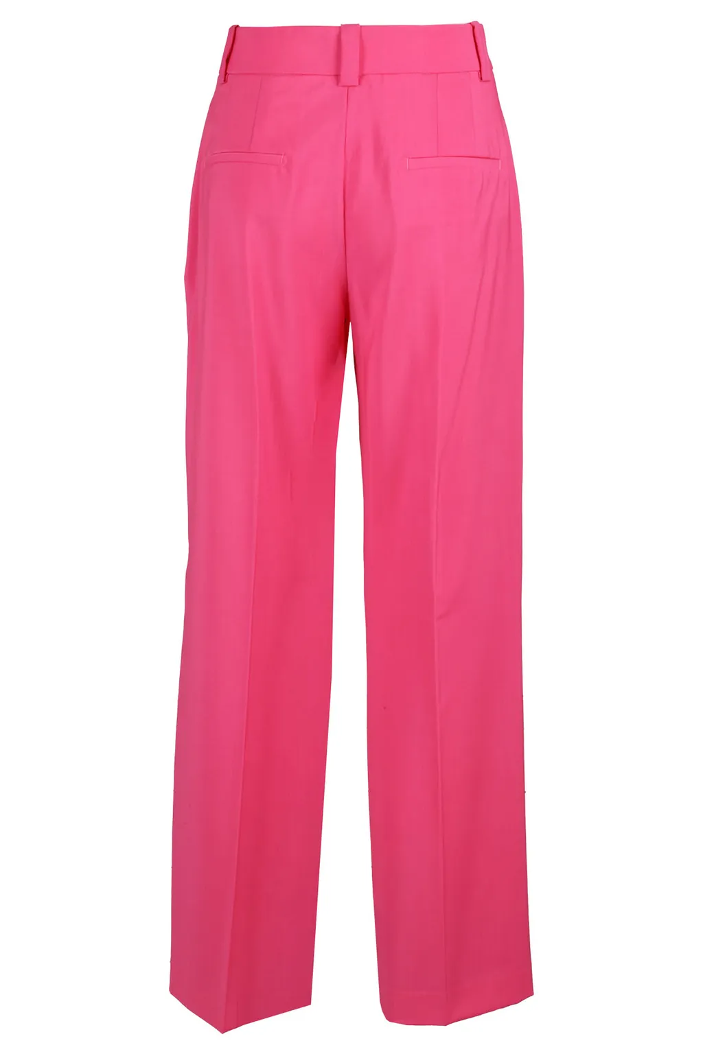 Straight-Leg Long Trousers