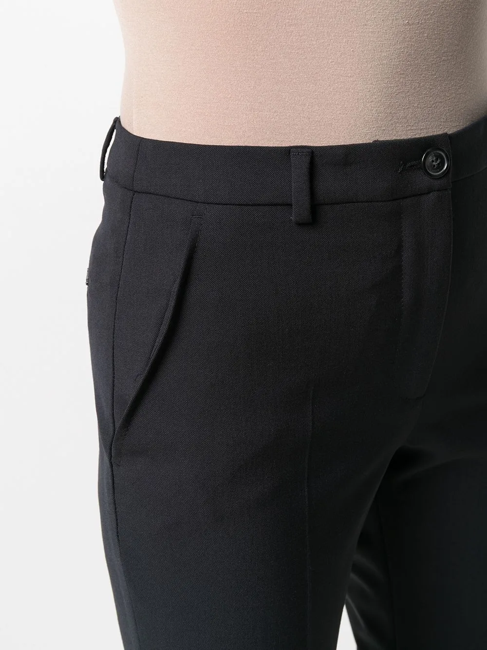 Wool Slim Chinos