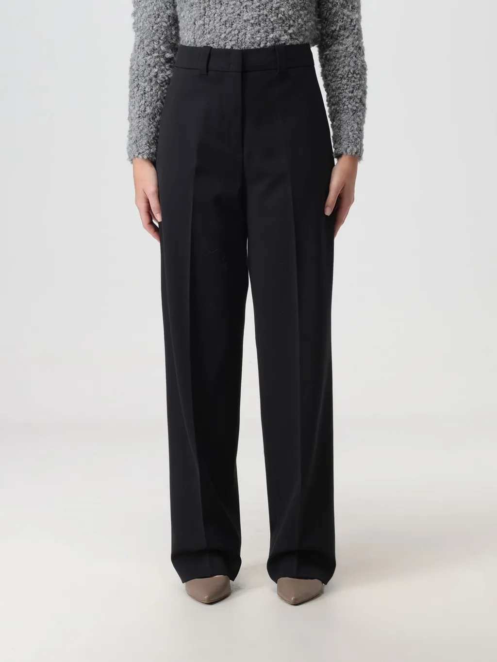 Stretched Gabardine Chino Trousers