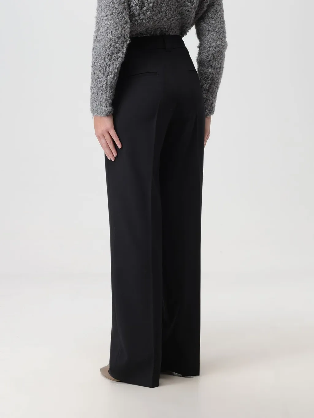 Stretched Gabardine Chino Trousers