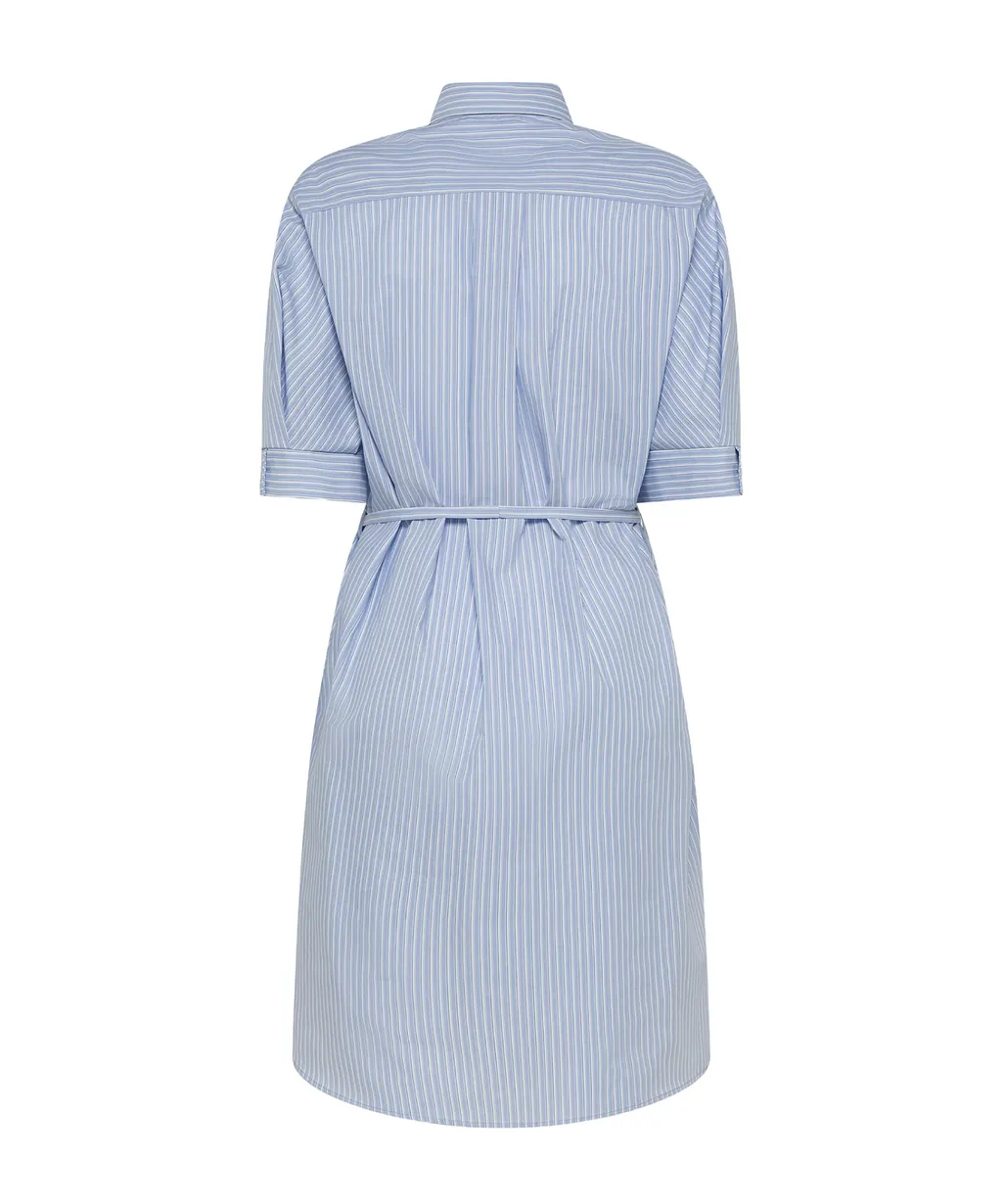 Striped Shirt Dress