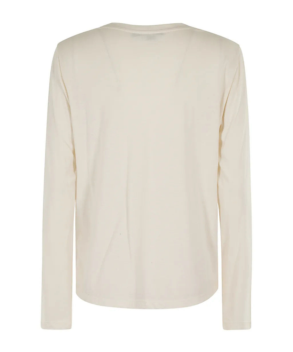 Crew-Neck Long-Sleeve T-Shirt