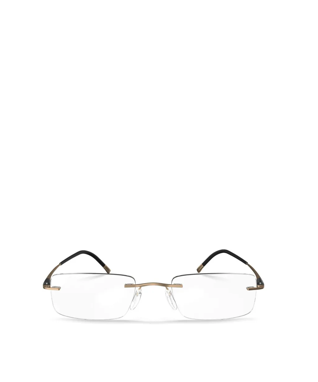 Rimless Rectangle-Frame Glasses