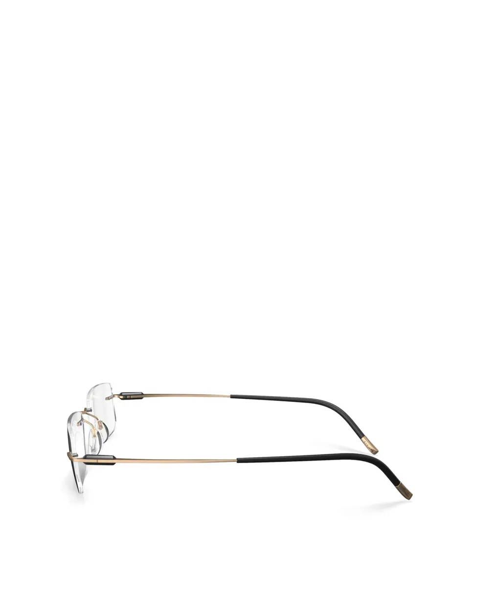 Rimless Rectangle-Frame Glasses