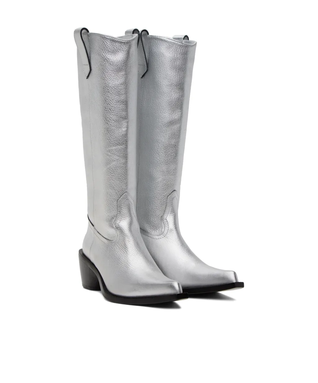 Pointed High Boots