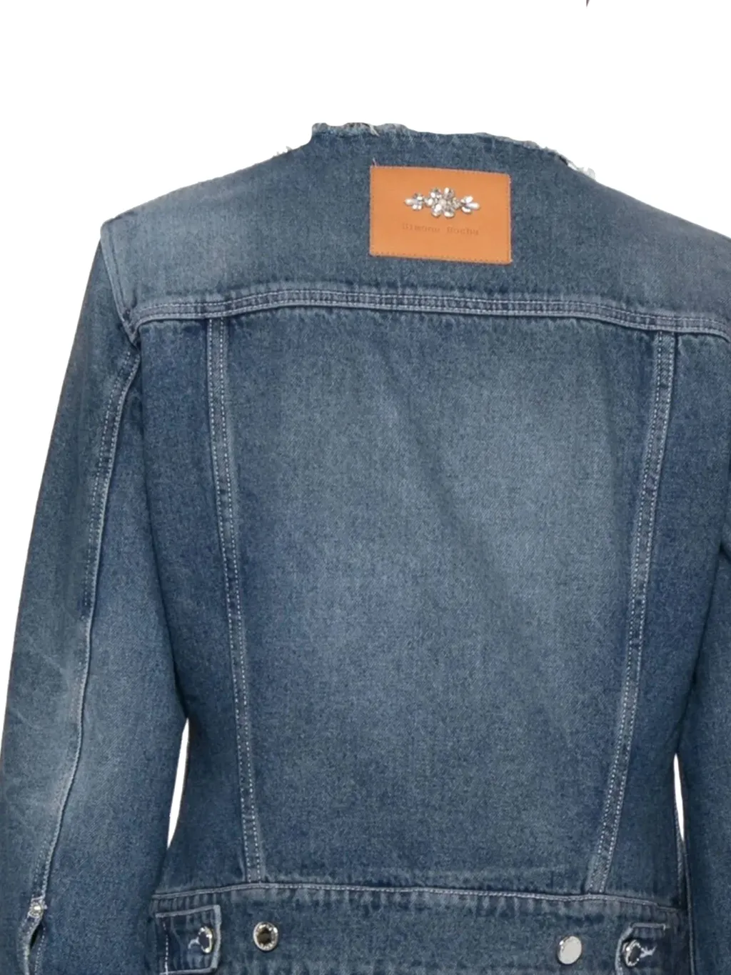 Embellished Crewneck Jacket