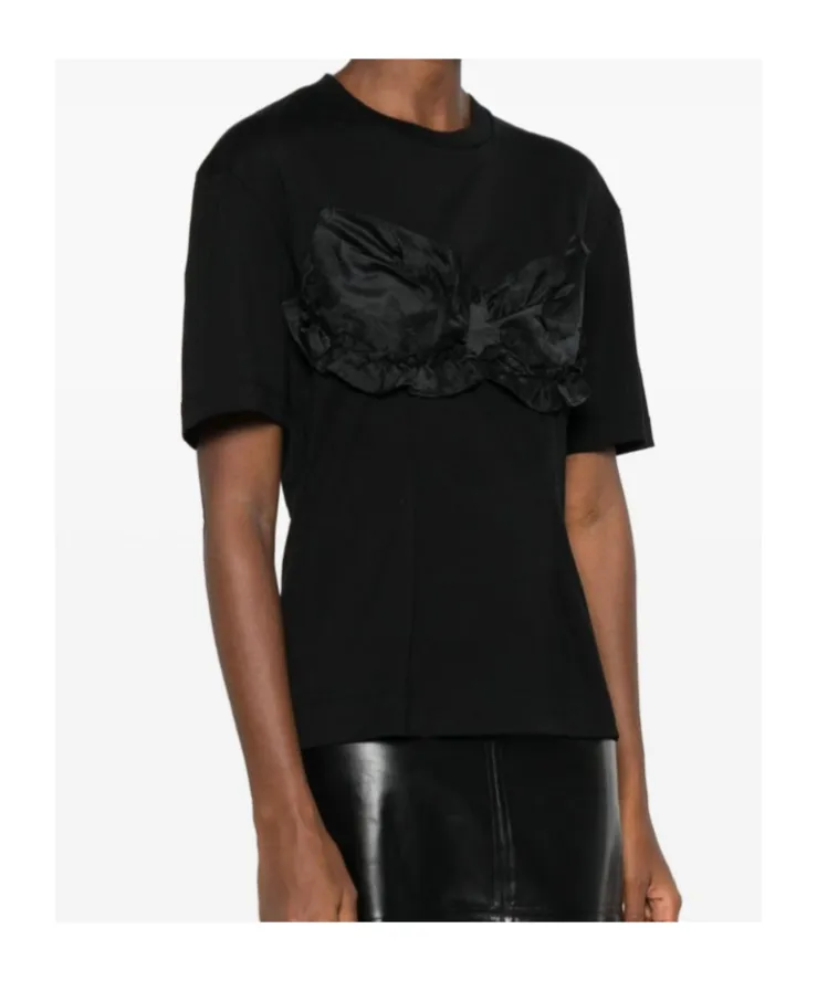 Ruffle Panel T-Shirt