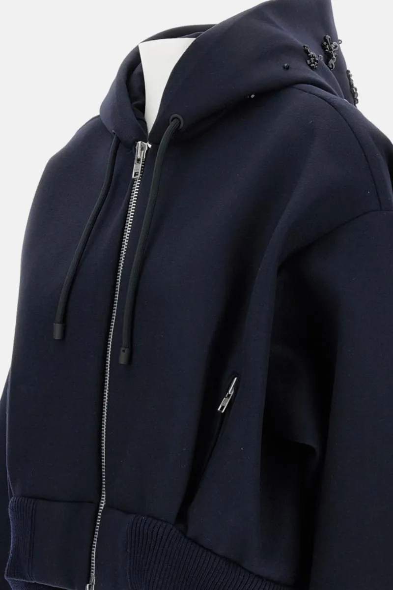 Hooded Zip-Up Casual Jacket
