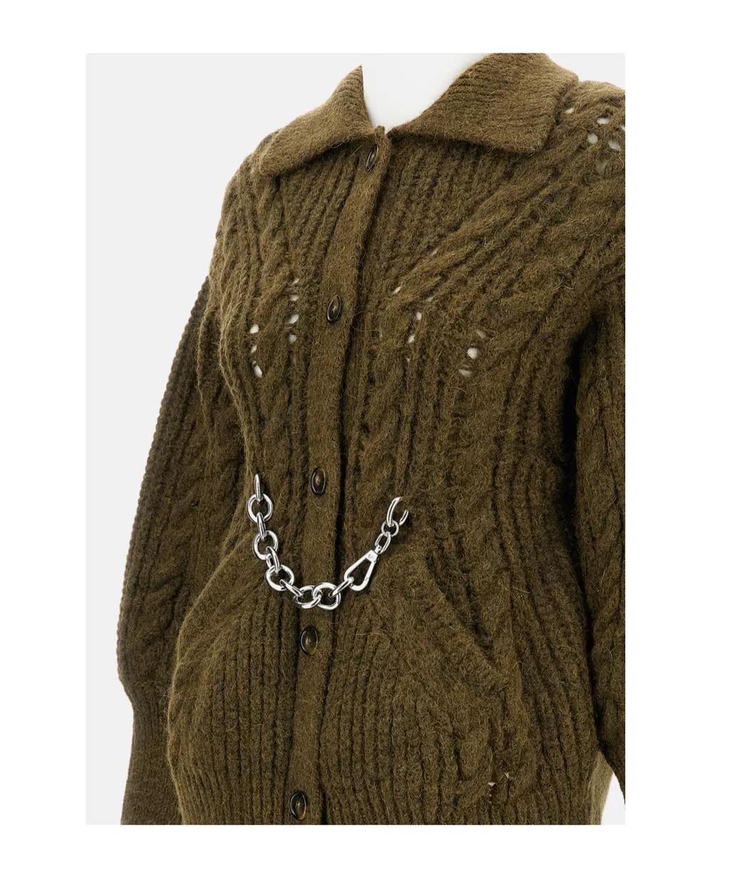 Long-Sleeved Cardigan