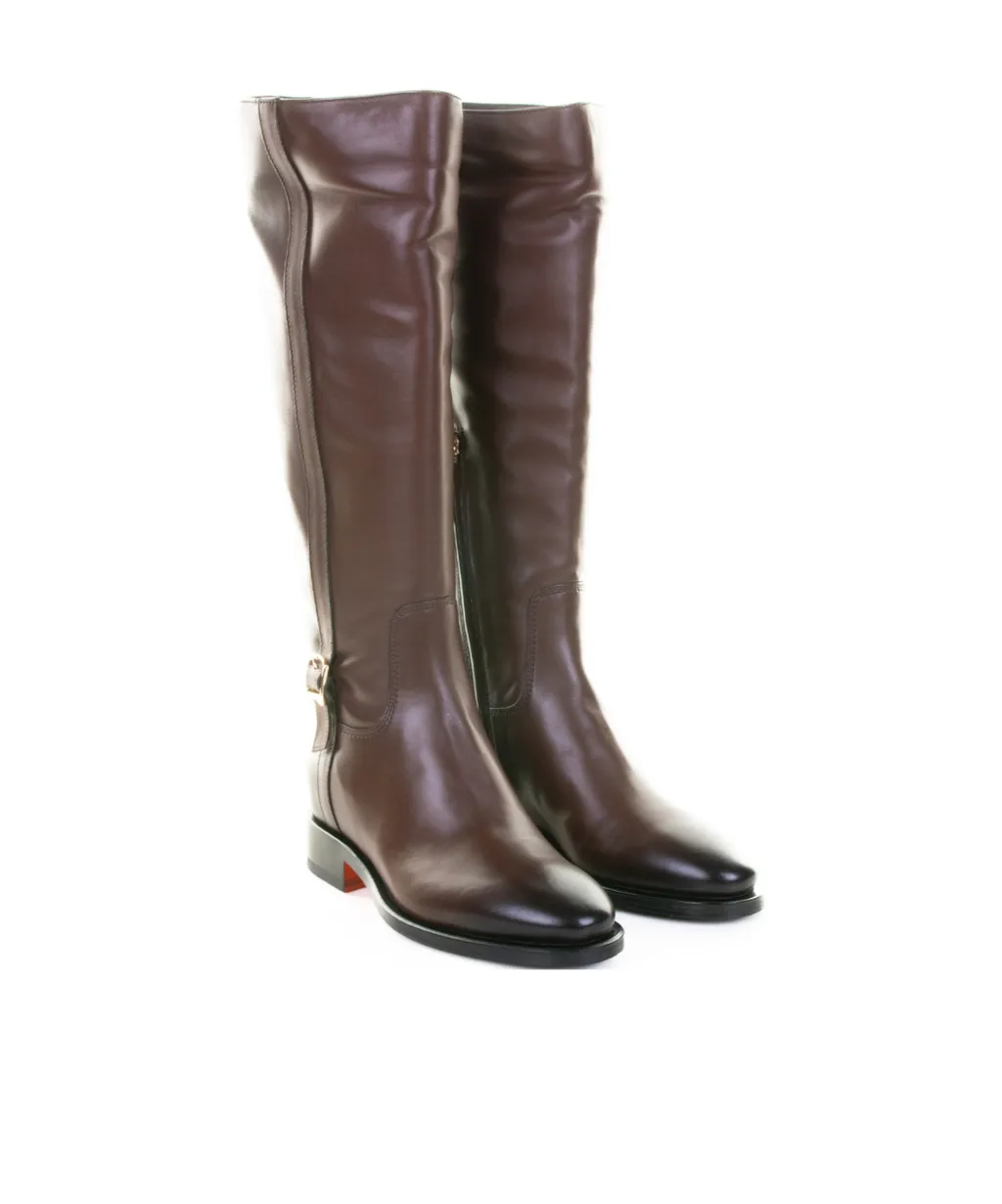 Buckle Detail Boots