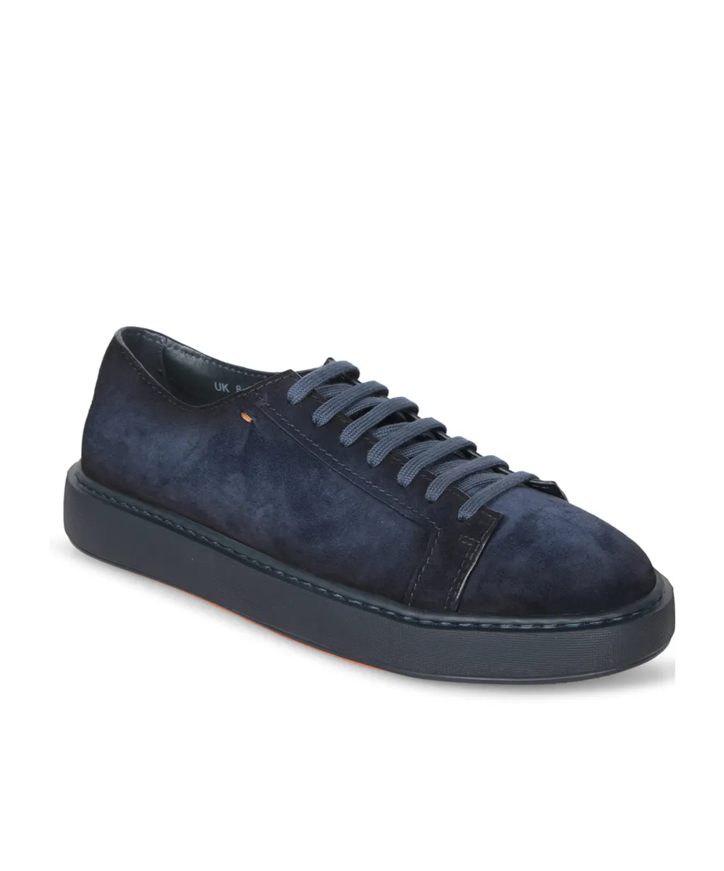 Round Toe Lace-Up Sneakers
