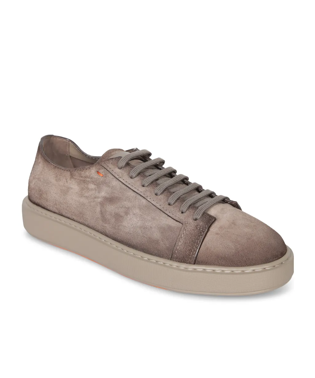 Round Toe Lace-Up Sneakers