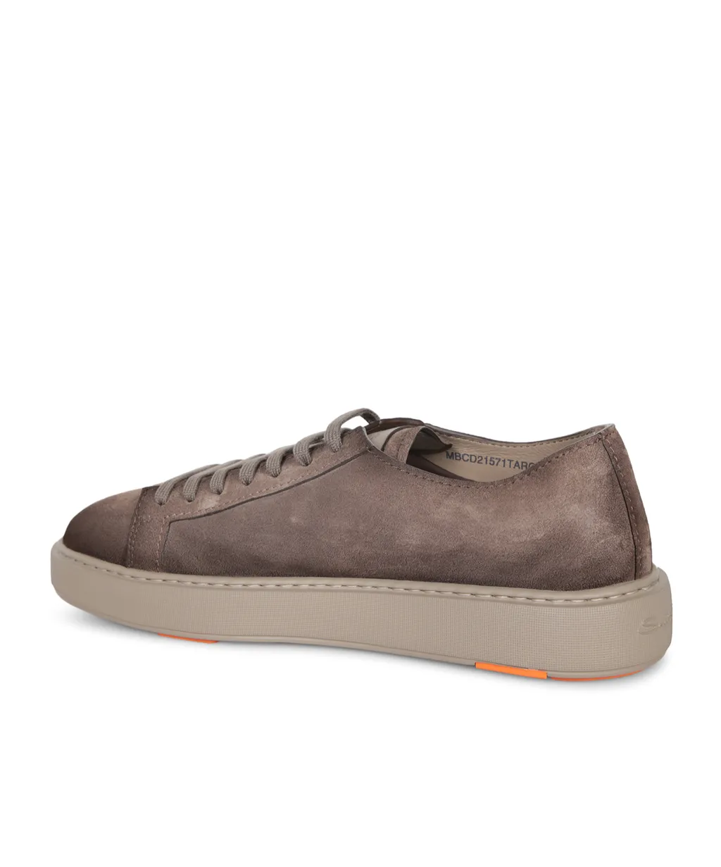 Round Toe Lace-Up Sneakers