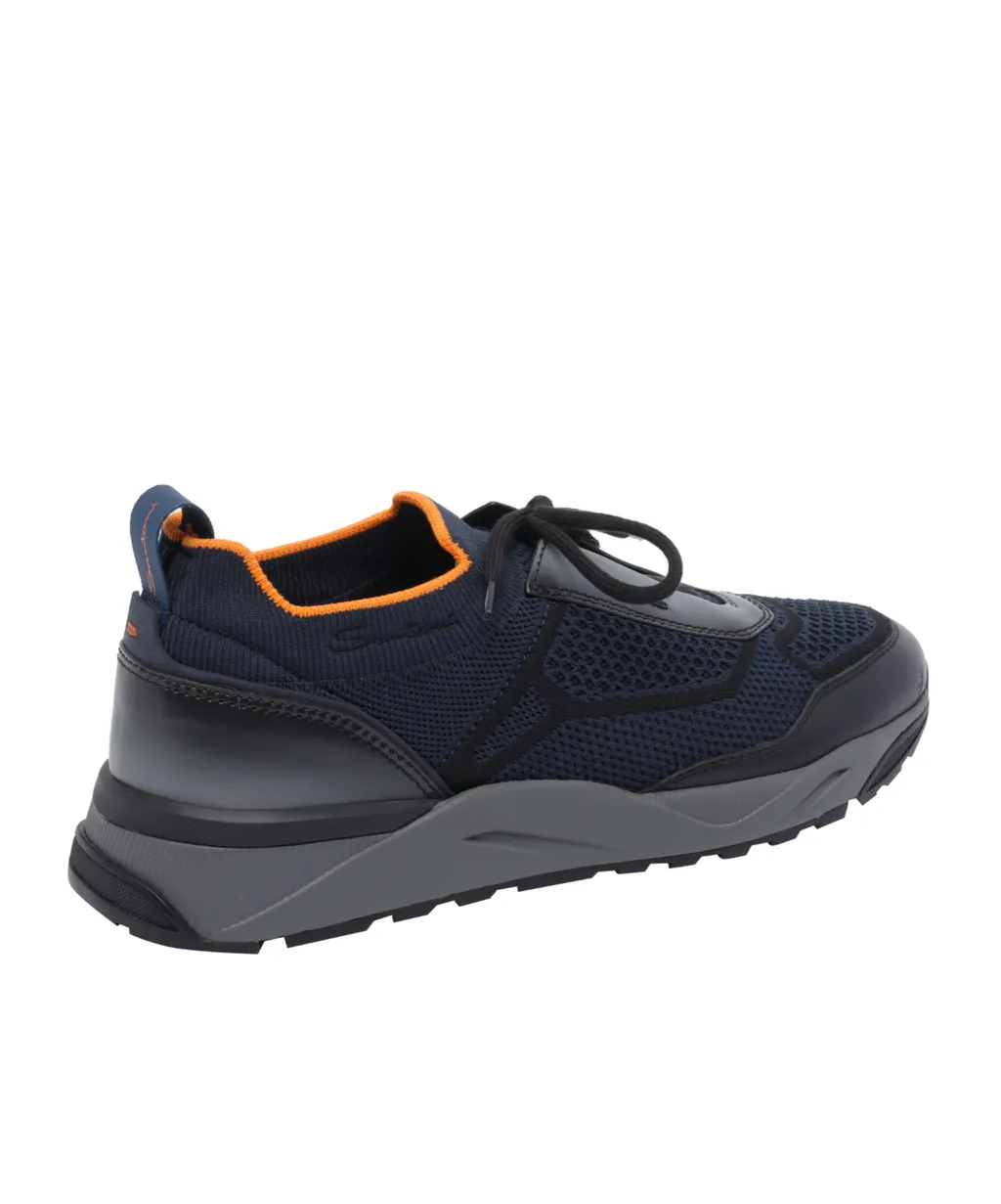 Round Toe Lace-Up Sneakers