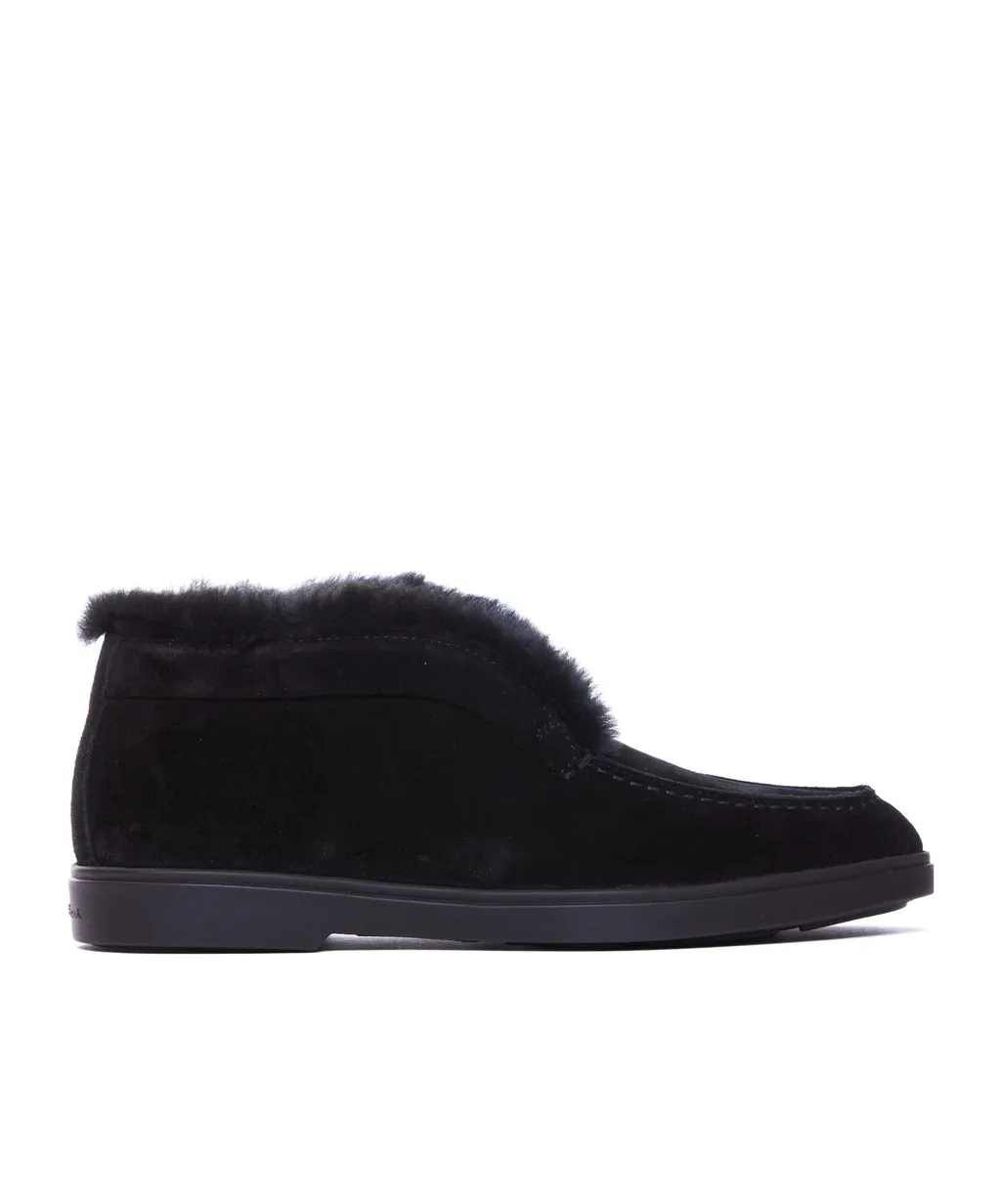 Round-Head Short Boots
