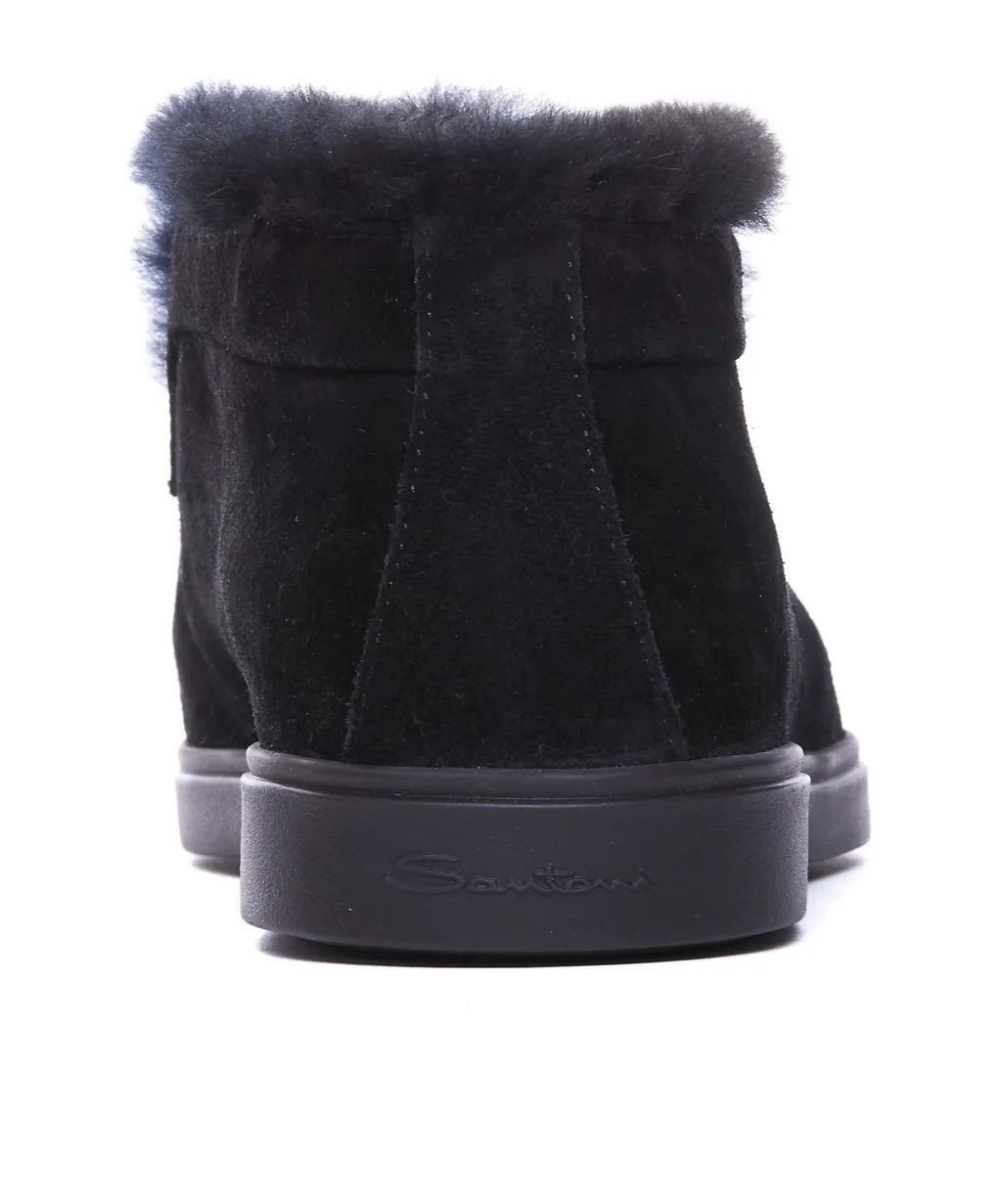 Round-Head Short Boots