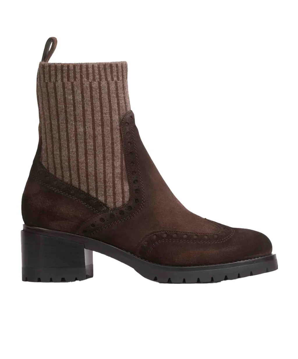 Chunky Heel Ankle Boots
