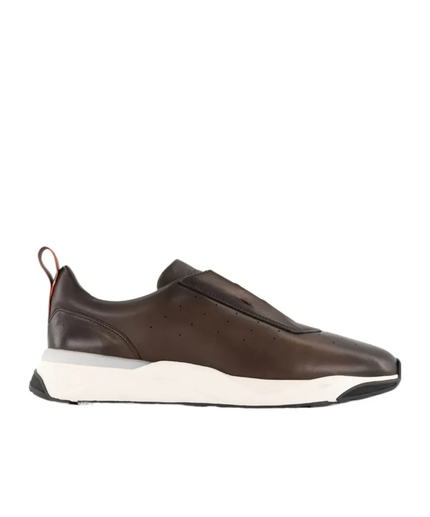 Perforated Low-Top Sneakers