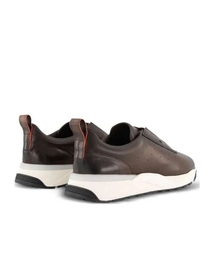 Perforated Low-Top Sneakers
